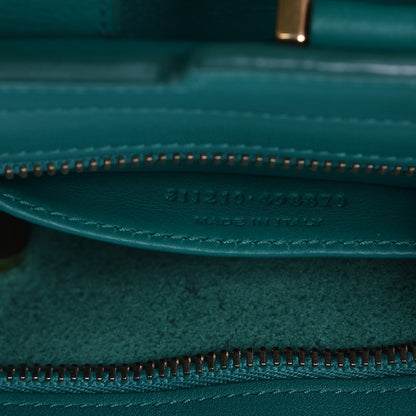 Saint Laurent Calfskin Small Classic Y Cabas Green 8 of 14