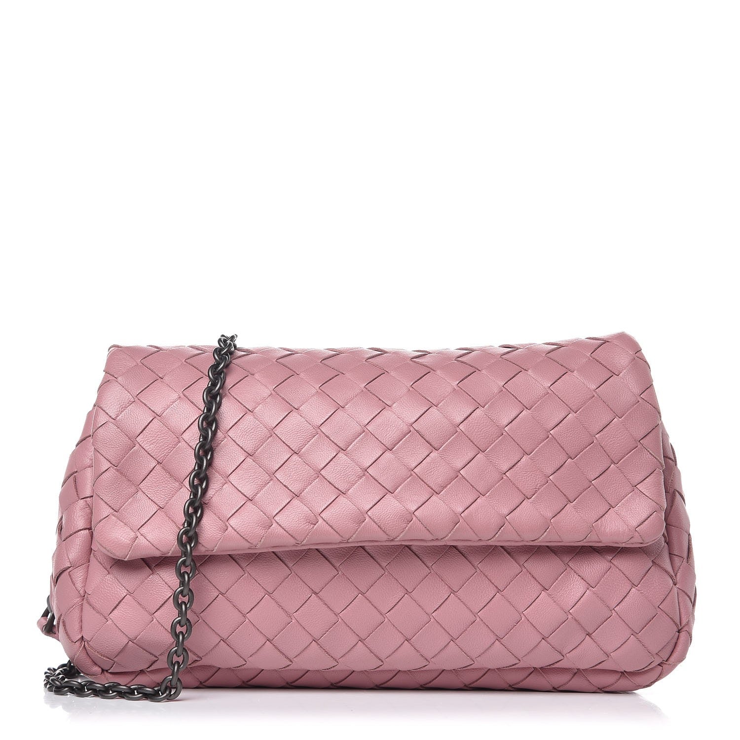Bottega Veneta Nappa Intrecciato Small Chain Crossbody Watteau 1 of 8
