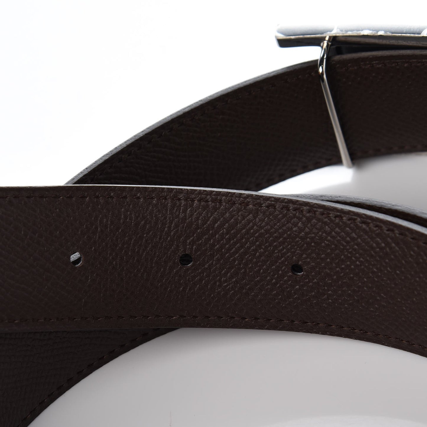 Epsom Swift 32mm Belt 95 Etoupe Black