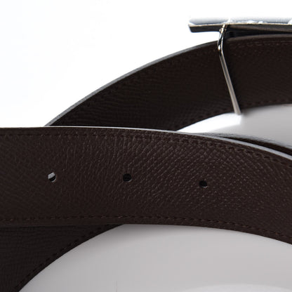 Hermes Epsom Swift 32mm Belt 95 Etoupe Black 4 of 7