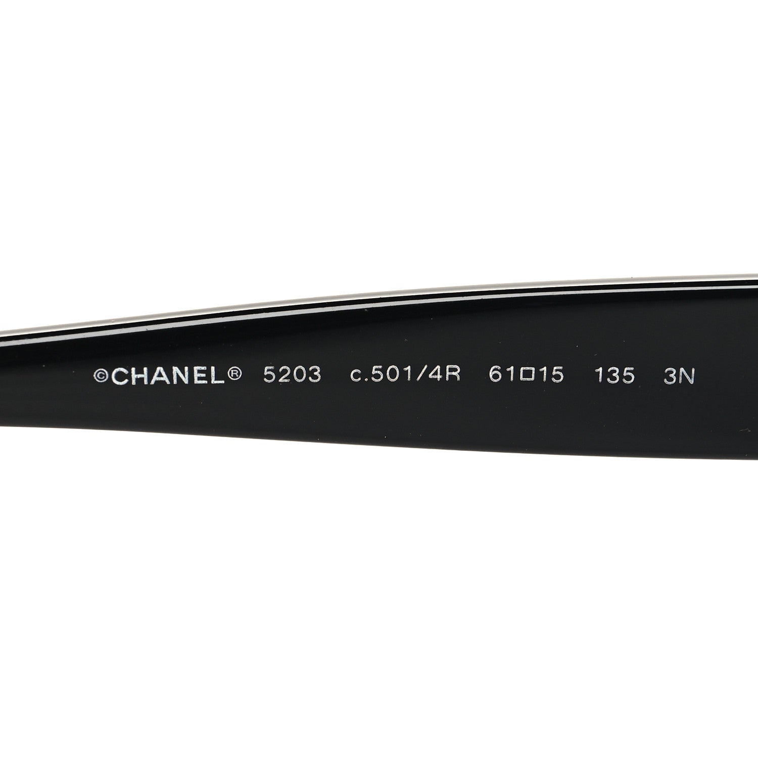 Chanel Acetate CC Sunglasses 5203 Black 5 of 7