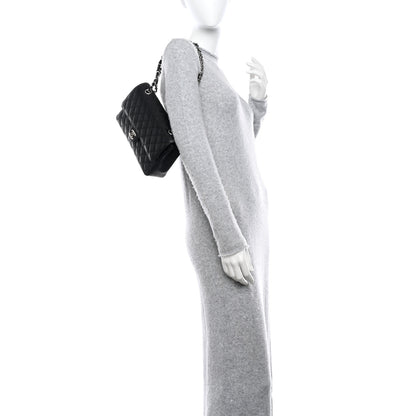 Chanel Caviar Quilted Medium Double Flap Black 2 of 10