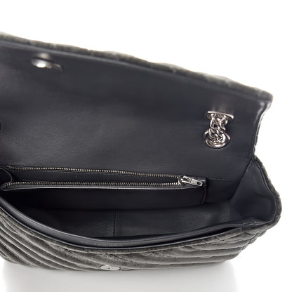 Balenciaga Velvet Logo Matelasse M BB Chain Shoulder Bag Gris 4 of 8