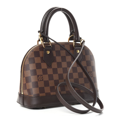 Louis Vuitton Damier Ebene Alma BB 3 of 10