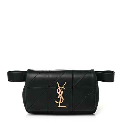 Saint Laurent Lambskin Monogram Jamie Belt Bag Black 1 of 10