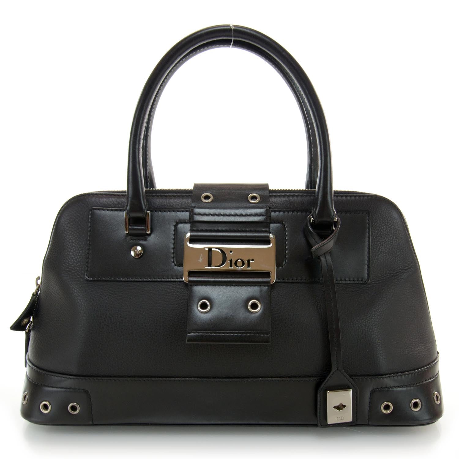 Christian Dior Leather Street Chic Handbag Black 1 of 7