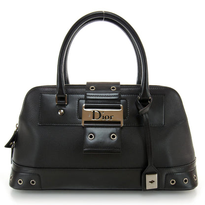 Christian Dior Leather Street Chic Handbag Black 1 of 7