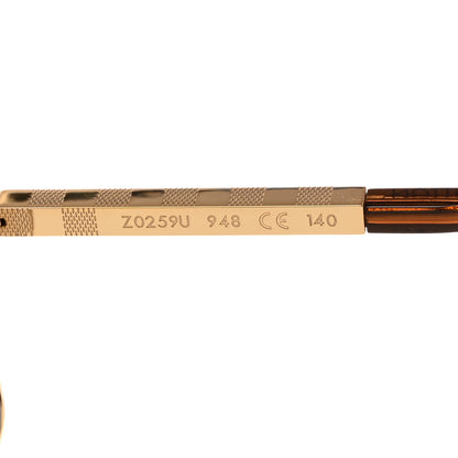 Louis Vuitton Attitude Sunglasses Z0259U Gold 6 of 8