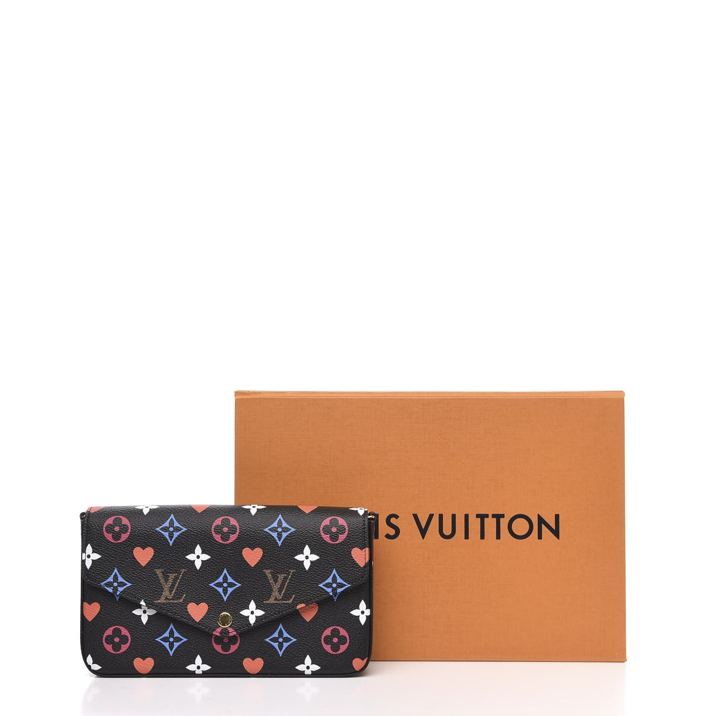 Game On Felicie Chain Wallet Black