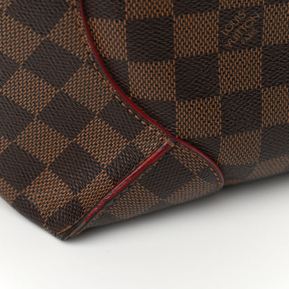 Louis Vuitton Damier Ebene Caissa Hobo Cherry 10 of 25