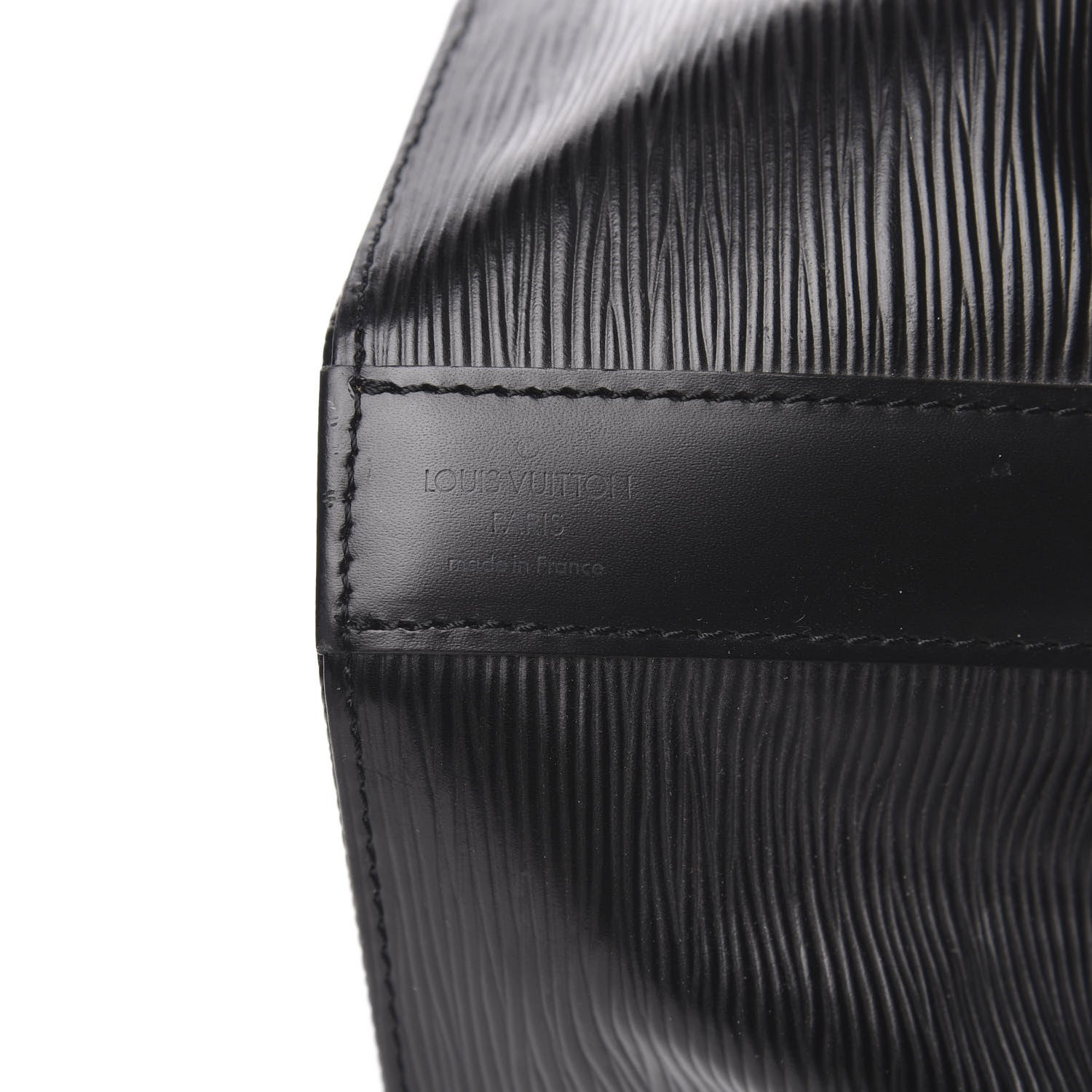 Louis Vuitton Epi Sac D'Epaule GM Black 10 of 10