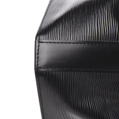 Louis Vuitton Epi Sac D'Epaule GM Black 10 of 10