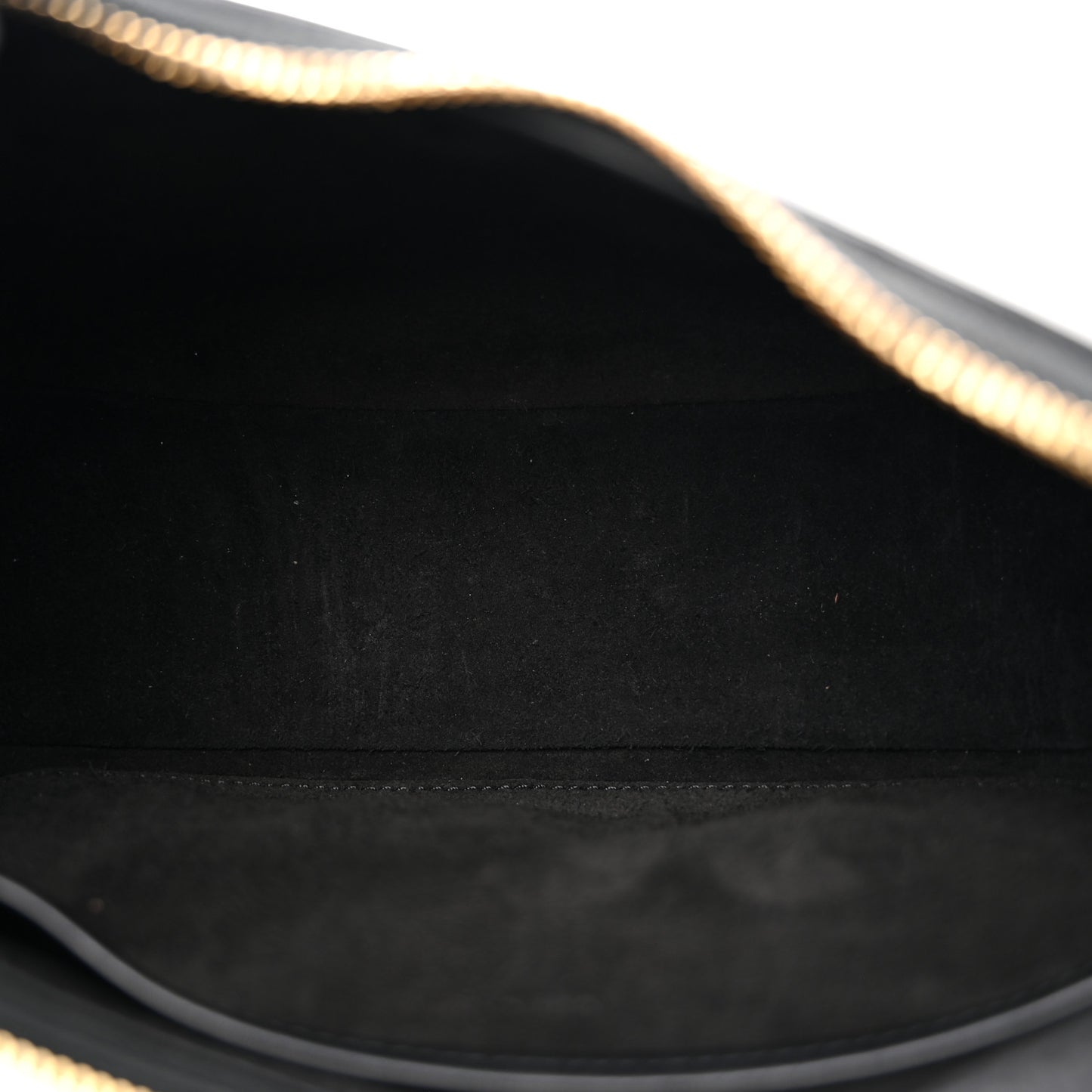 Smooth Calfskin Medium Strap Ava Triomphe Shoulder Bag Black