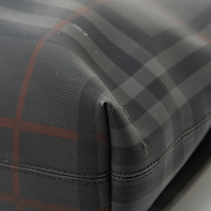 Burberry Nylon Smoked Check Messenger Bag 10 of 17