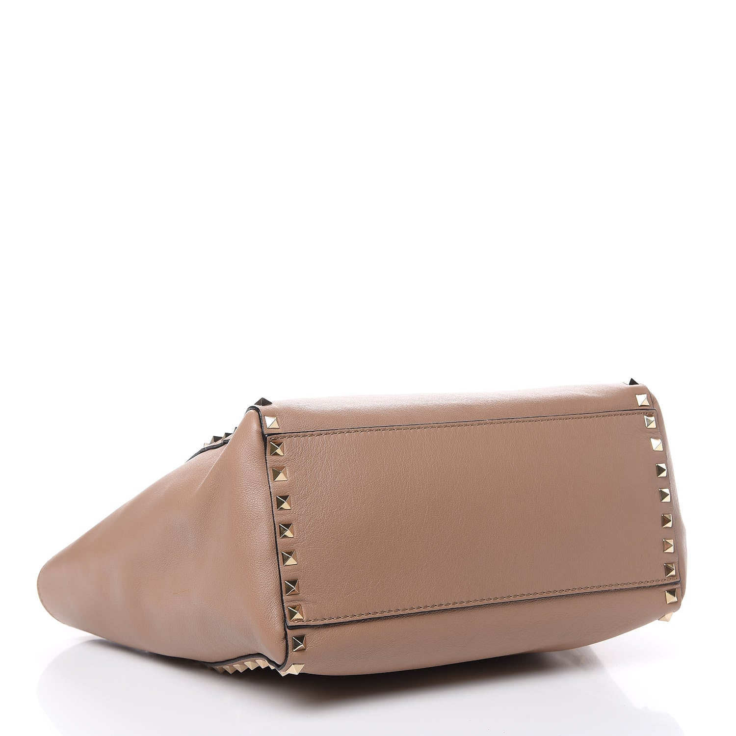 Valentino Garavani Vitello Rockstud Double Handle Tote Alpaca 5 of 12