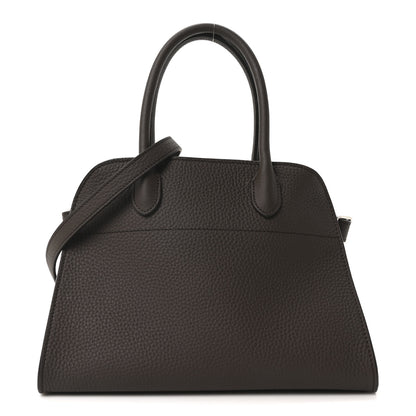 The Row Grained Calfskin Soft Margaux 10 Bag Deep Brown 1 of 11
