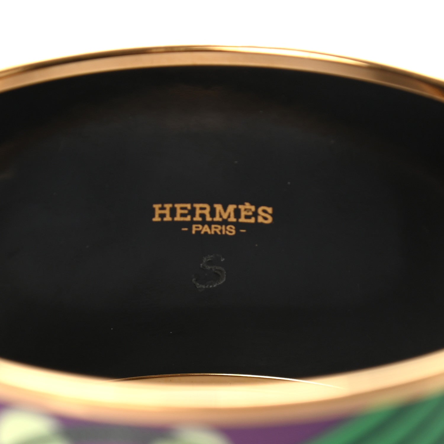 Hermes Enamel Printed Extra Wide Clic Clac a Pois Bracelet 65 4 of 5
