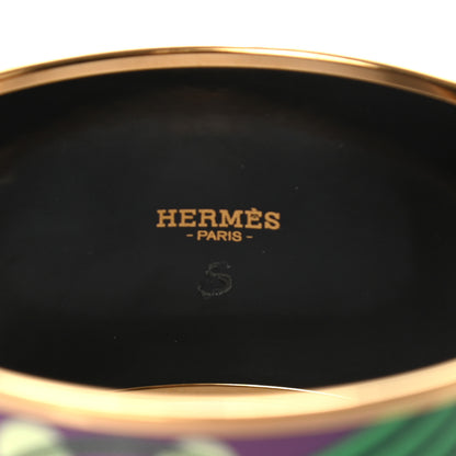 Hermes Enamel Printed Extra Wide Clic Clac a Pois Bracelet 65 4 of 5