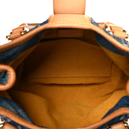 Louis Vuitton Monogram Denim Pleaty Blue 5 of 10