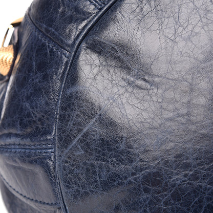 Balenciaga Agneau Giant 21 Gold Hardware Pompon Bleu Roi 9 of 15