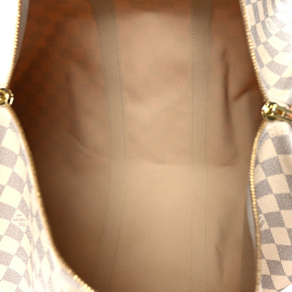 Louis Vuitton Damier Azur Keepall Bandouliere 45 6 of 13