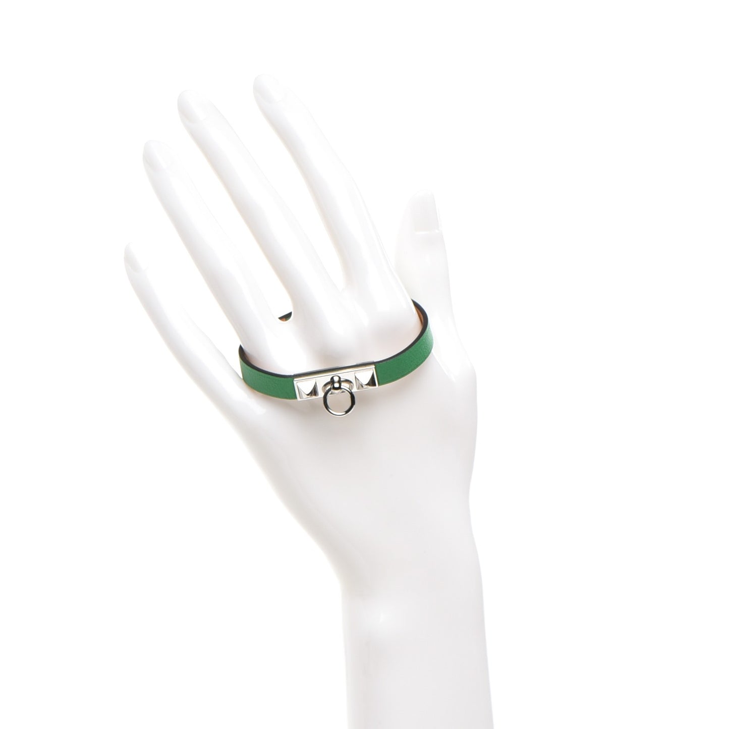 Veau Swift Micro Rivale Bracelet XS Bambou
