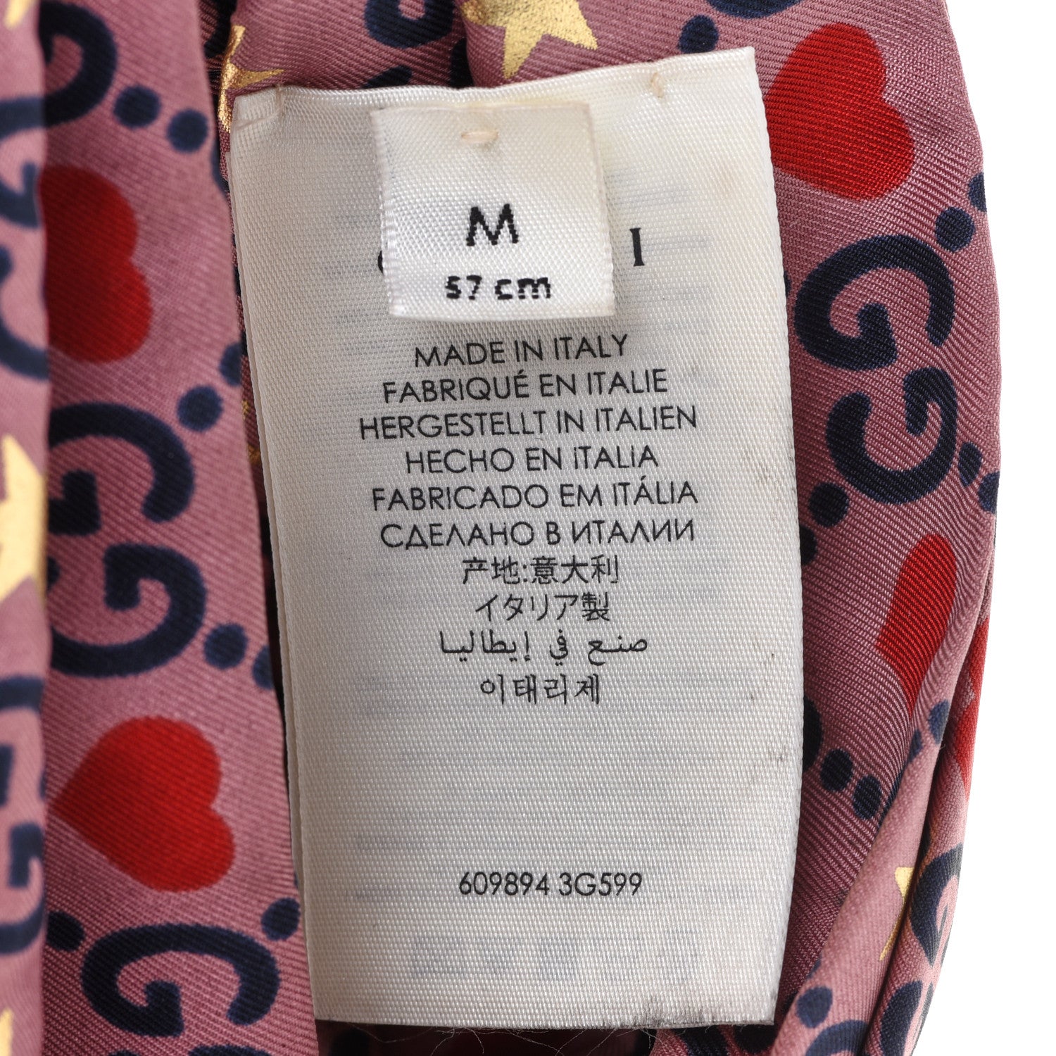 Gucci Silk GG Big Dimba Headband Pink 8 of 8