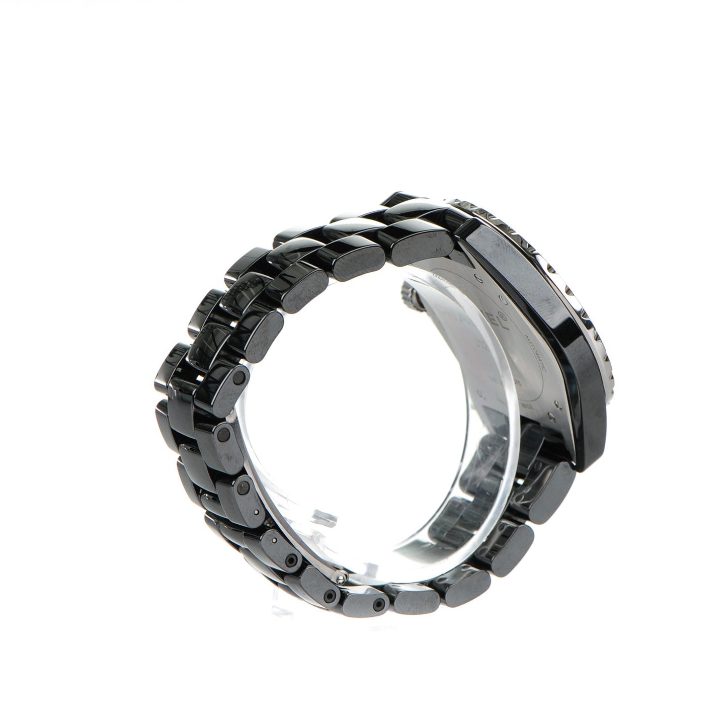 Stainless Steel Ceramic 41mm J12 Automatic Watch Black