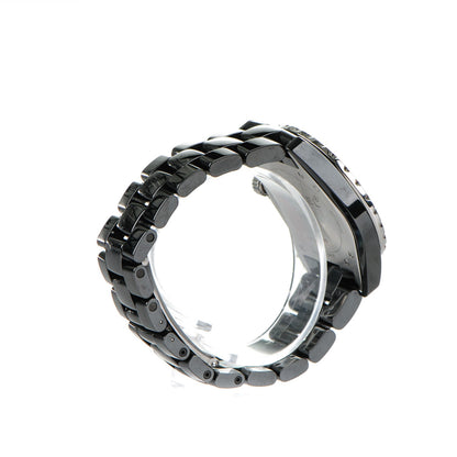 Chanel Stainless Steel Ceramic 41mm J12 Automatic Watch Black 4 of 8