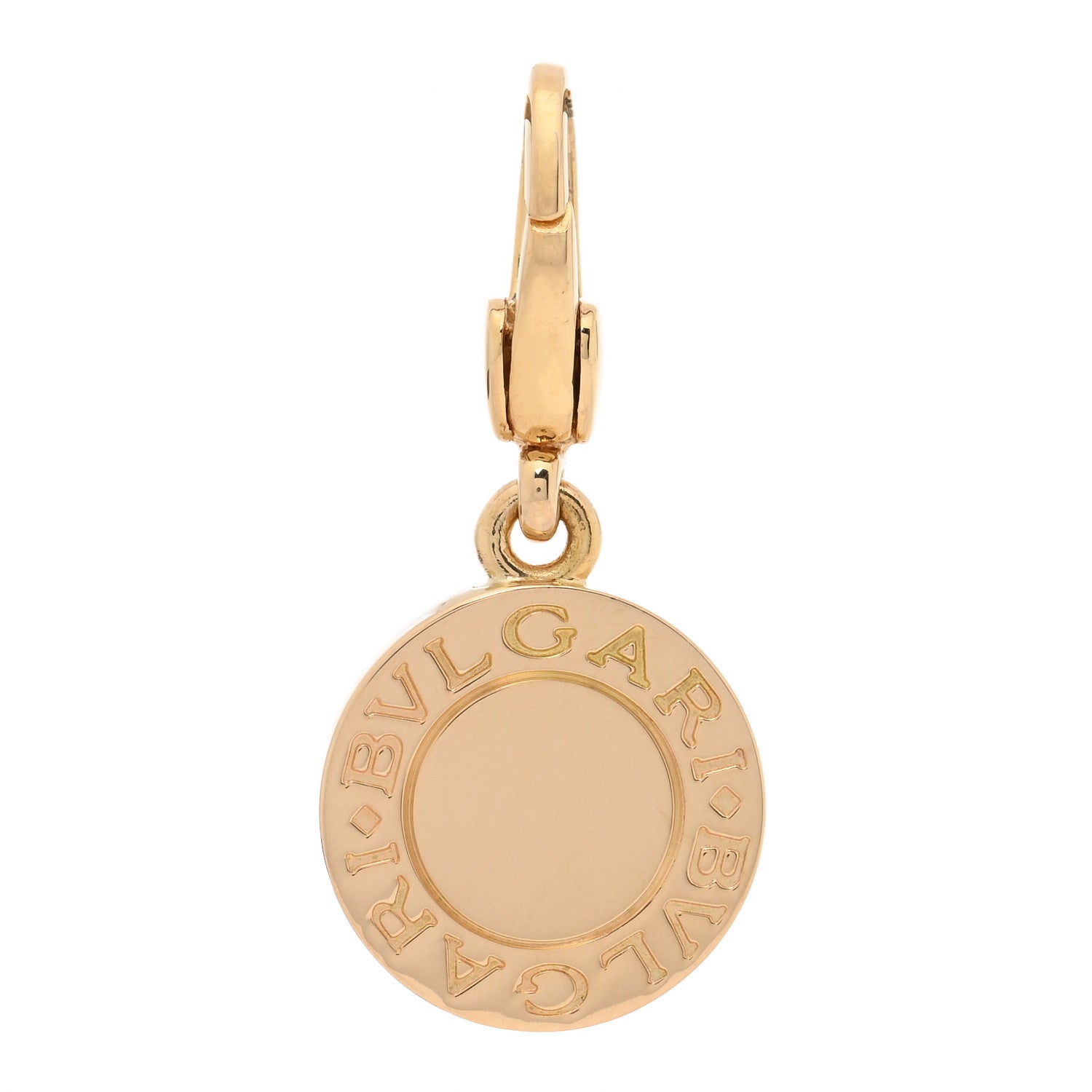 Bulgari 18K Yellow Gold Black Onyx BVLGARI BVLGARI Charm Pendant 3 of 3