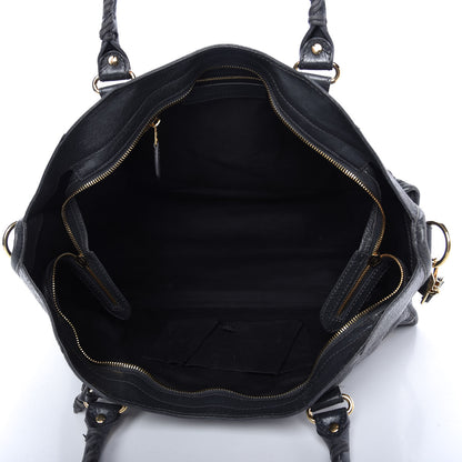 Balenciaga Agneau Giant 12 Gold Hardware Part Time Gris Fossile 5 of 9