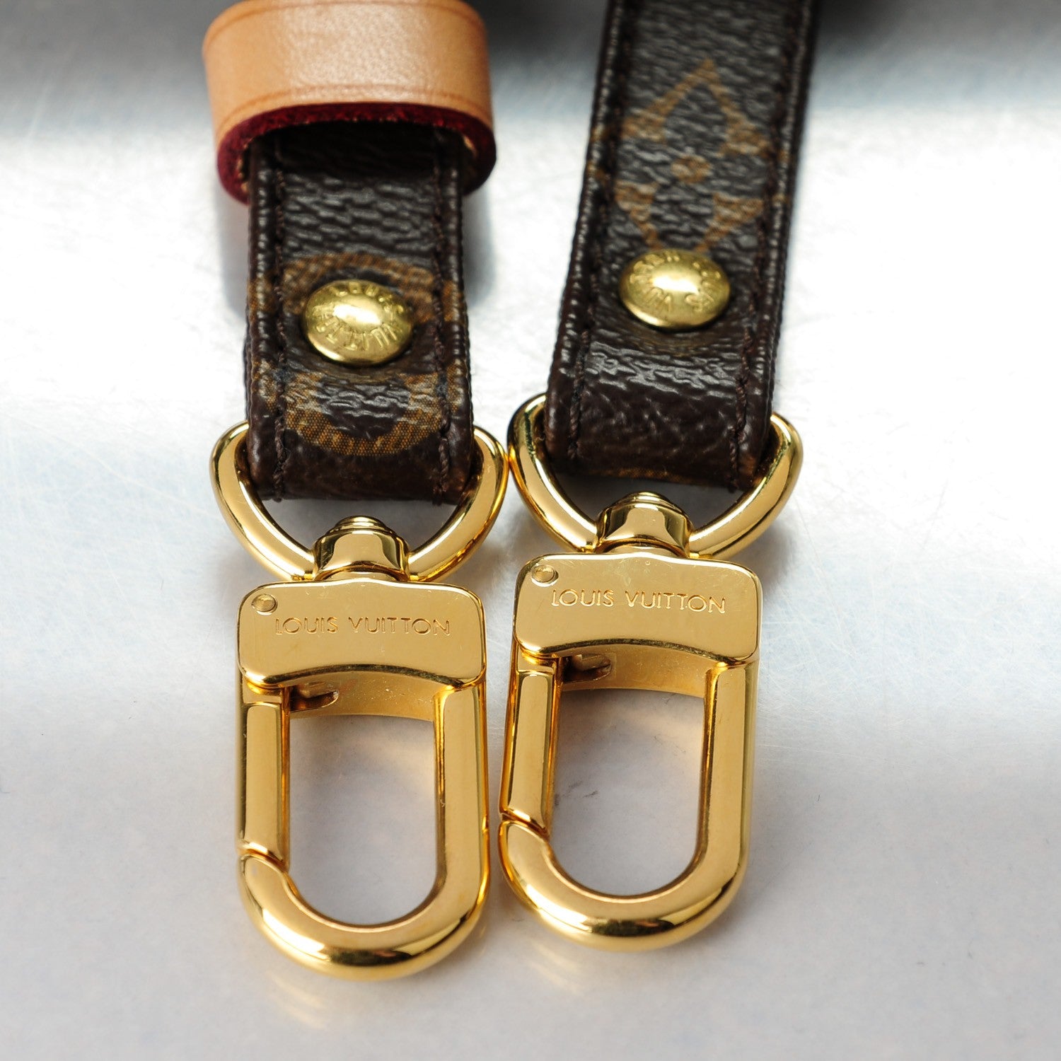 Louis Vuitton Monogram 16mm Adjustable Shoulder Strap 3 of 4
