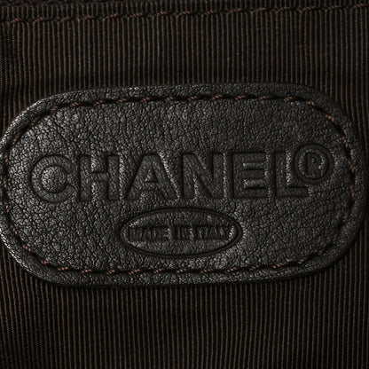 Chanel Calfskin Carrying Case Dark Brown 6 of 10