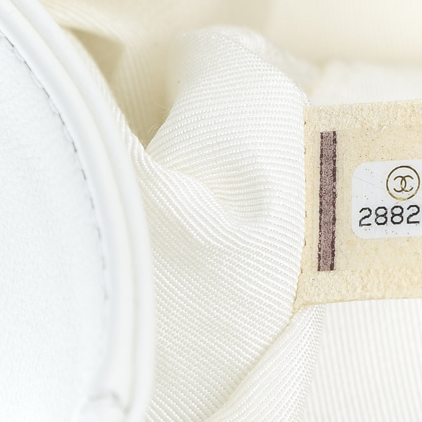 Calfskin Pearl Small Boy Flap White