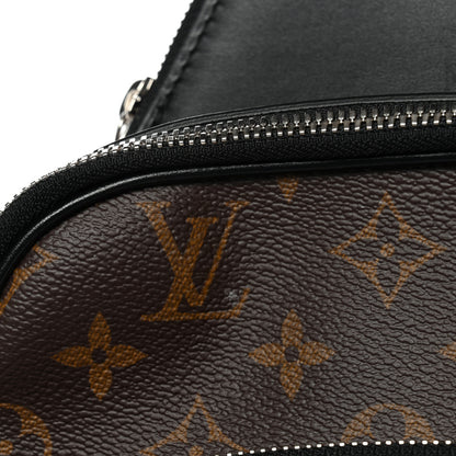 Louis Vuitton Monogram Macassar Avenue Sling Bag NM 10 of 11