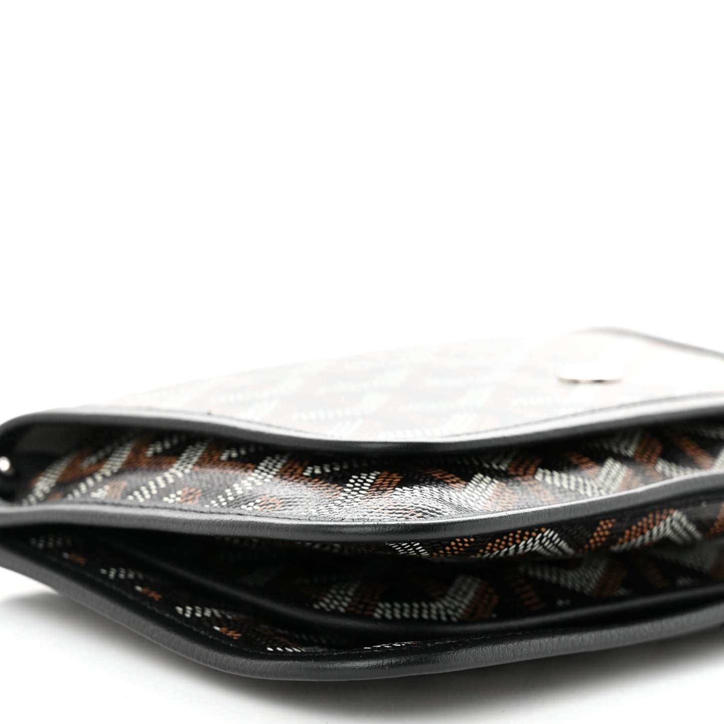Goyardine Plumet Wallet Clutch Black