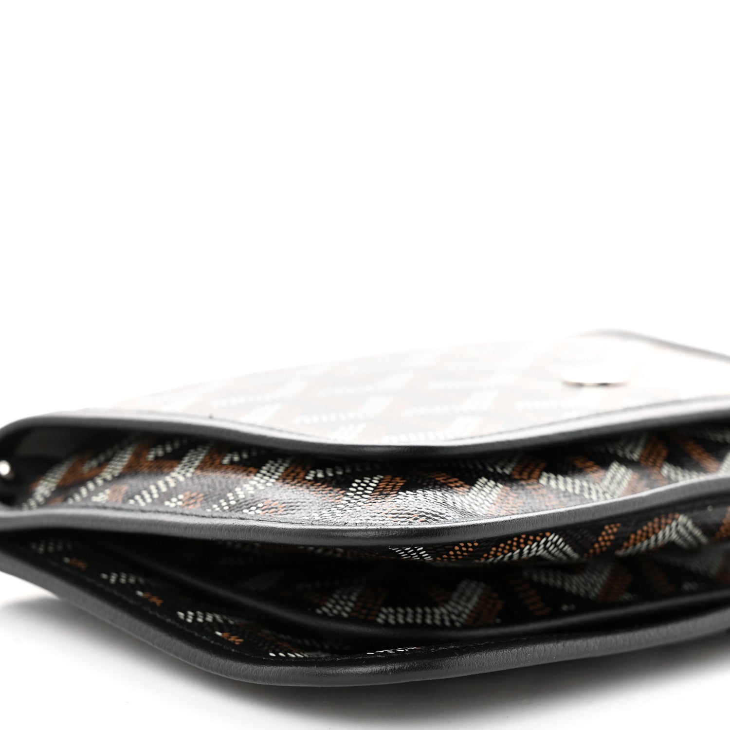 Goyard Goyardine Plumet Wallet Clutch Black 9 of 10
