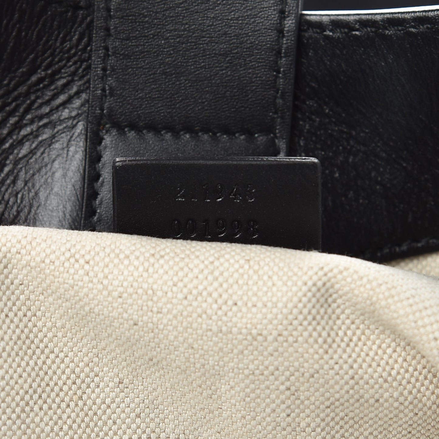 Monogram Large Sukey Black