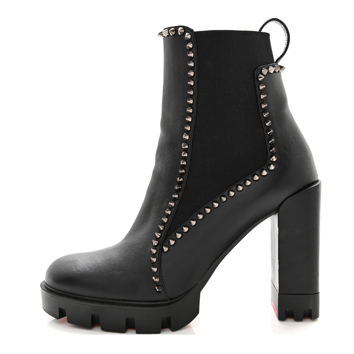 Nappa Out Line Spike Lug 100 Boots 38 Black