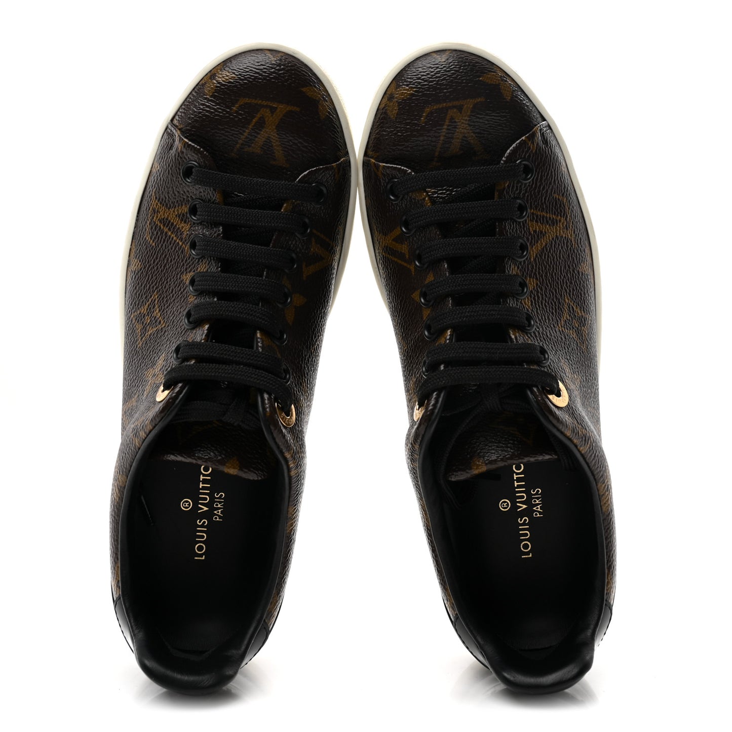 Patent Monogram Frontrow Sneakers 35.5