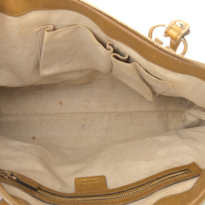 Gucci Monogram Small Lovely Heart Tote Gold 5 of 13