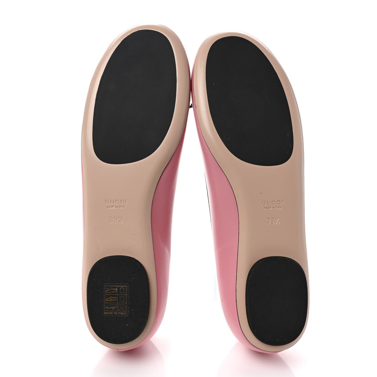 Malaga Kid Jarret Ballet Flats 39.5 Pink Black