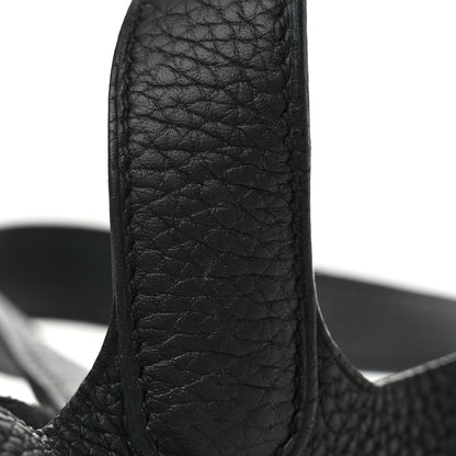 Hermes Taurillon Clemence Picotin Lock 18 PM Black 12 of 13