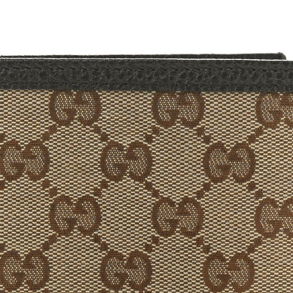 Gucci Mens Monogram Bi-Fold Wallet Dark Brown 8 of 8