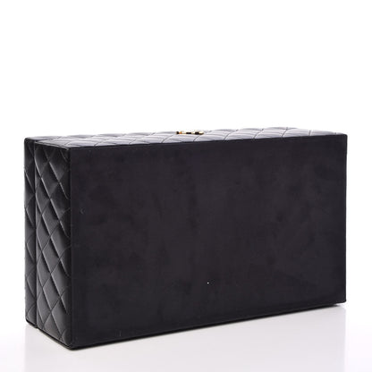 Chanel Lambskin Quilted Jewelry Case Black 4 of 12