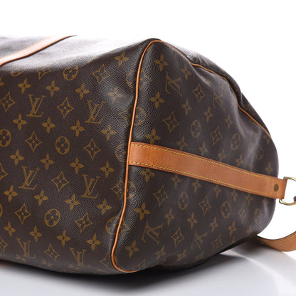 Louis Vuitton Monogram Keepall Bandouliere 55 9 of 17