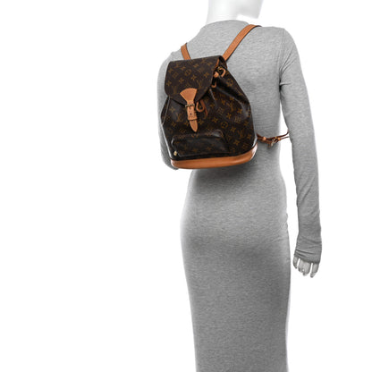 Louis Vuitton Monogram Montsouris MM Backpack 2 of 12