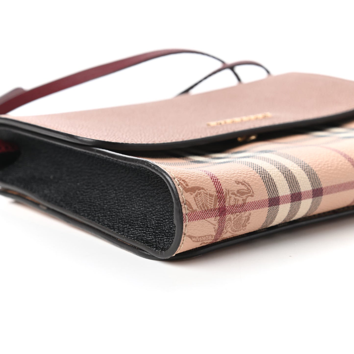 Haymarket Check Small Loxley Crossbody Bright Toffee