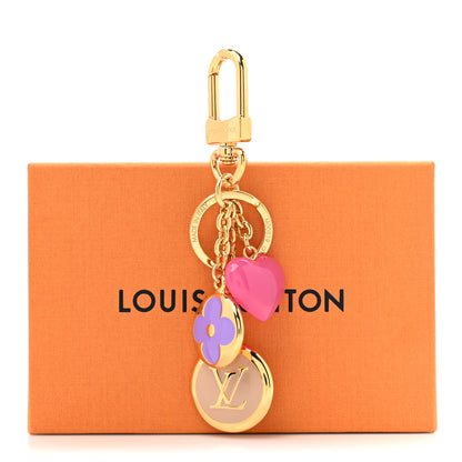 Louis Vuitton Coeurs Heart Bag Charm Key Holder Pink 4 of 4