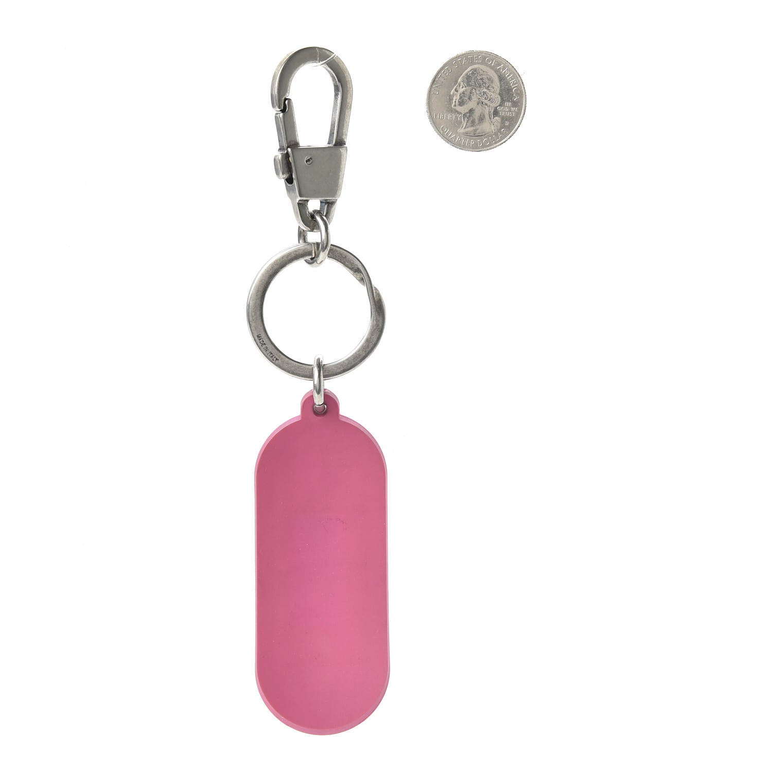 Gucci X SEGA Rubber Logo Key Chain Pink 2 of 5